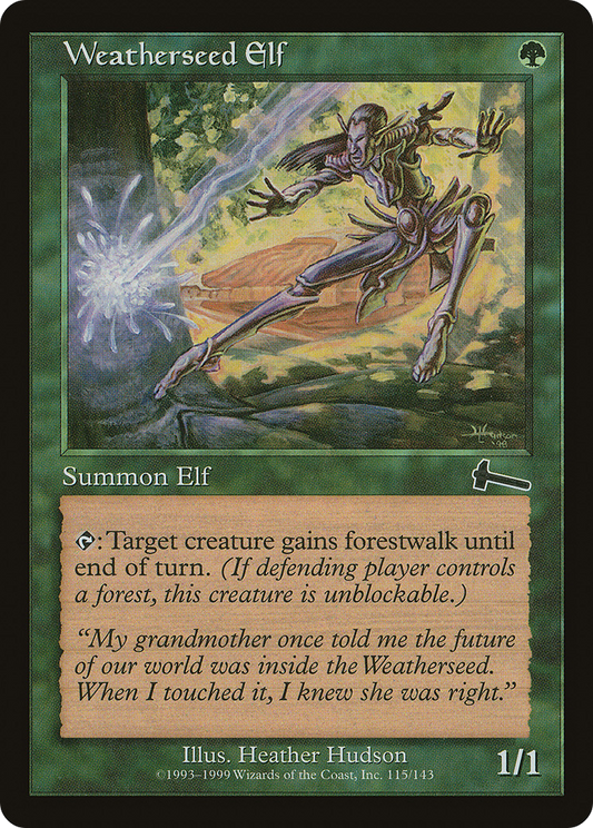 Weatherseed Elf (ULG-115) (Foil)