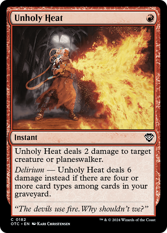 Unholy Heat (OTC-182)