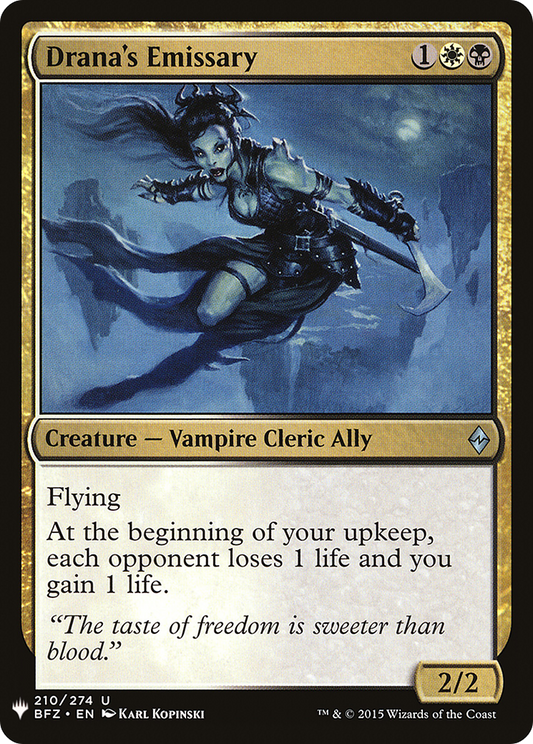 Drana's Emissary (LIST-BFZ-210)