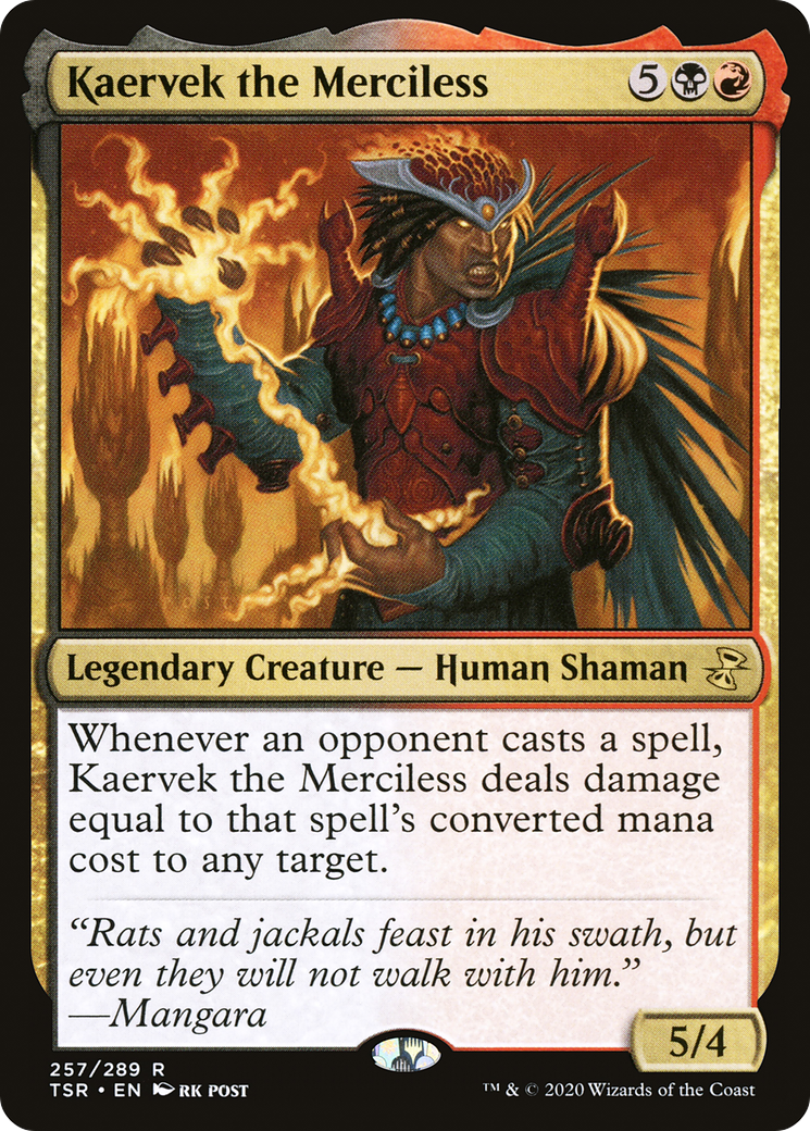 Kaervek the Merciless (TSR-257) (Foil)
