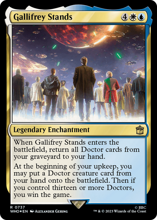 Gallifrey Stands (WHO-737) (Surge Foil)
