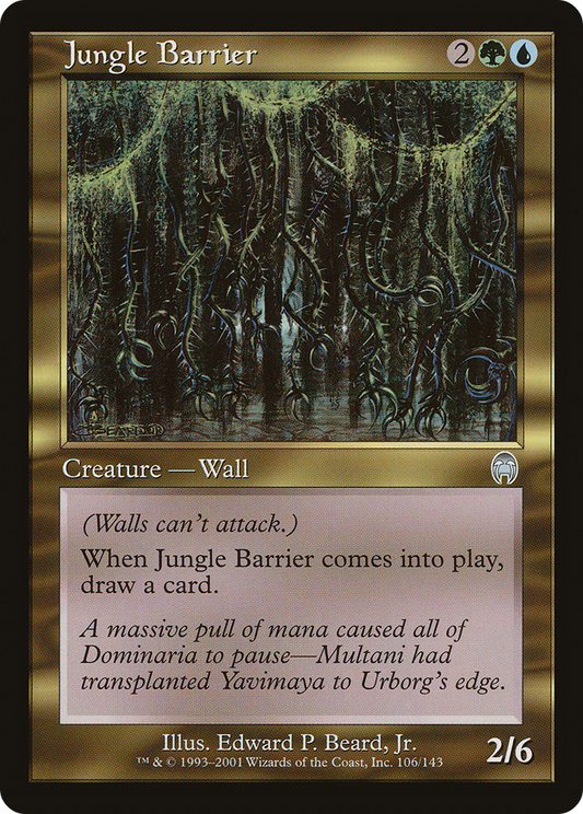 Jungle Barrier (APC-106) (Foil)