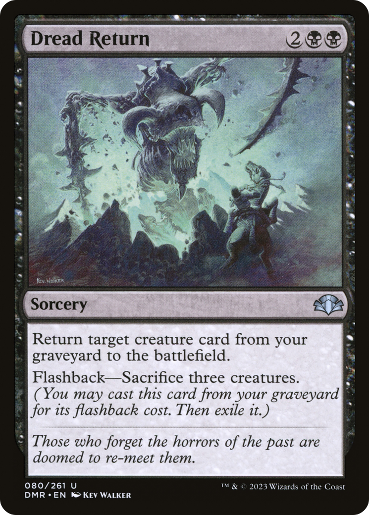 Dread Return (DMR-080) (Foil)