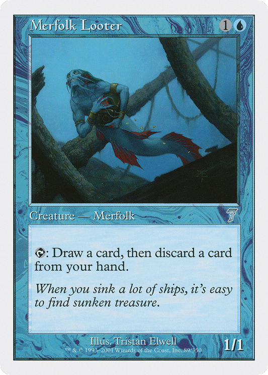 Merfolk Looter (7ED-089)