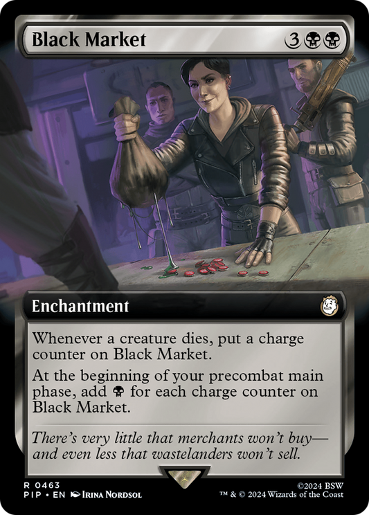 Black Market (PIP-463) (Extended Art) (Foil)