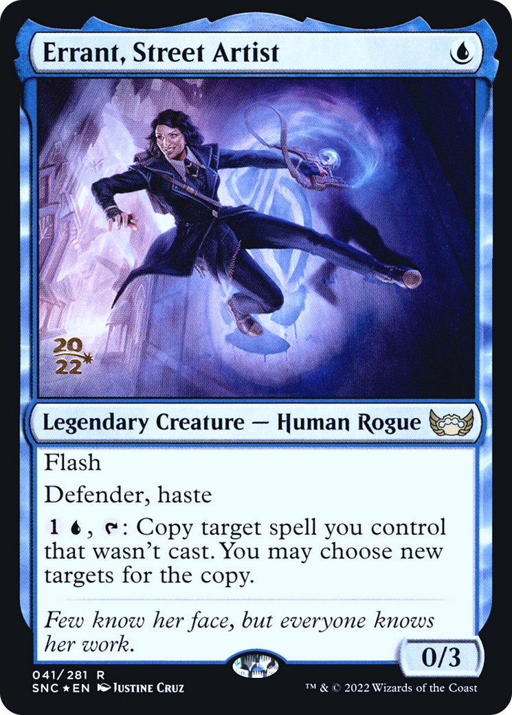 Errant, Street Artist (PRE-41S) (Foil)