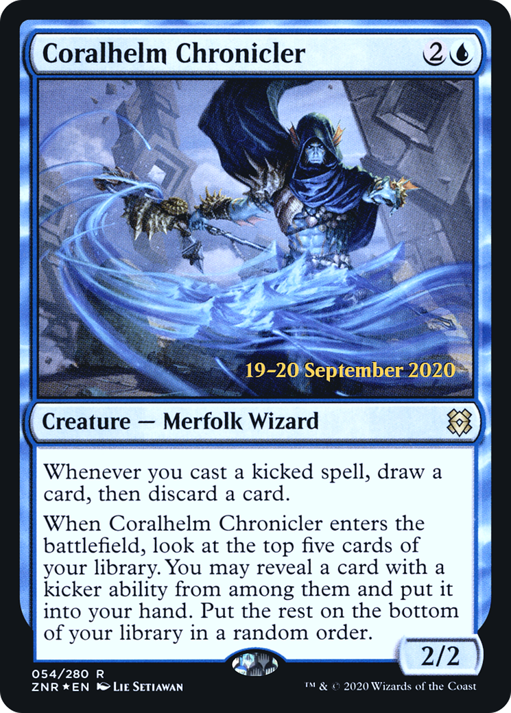 Coralhelm Chronicler (PRE-54S) (Foil)