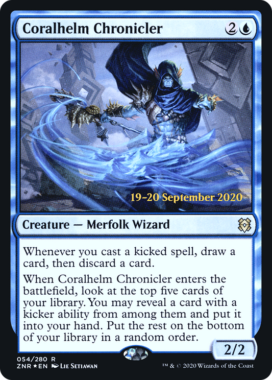 Coralhelm Chronicler (PRE-54S) (Foil)