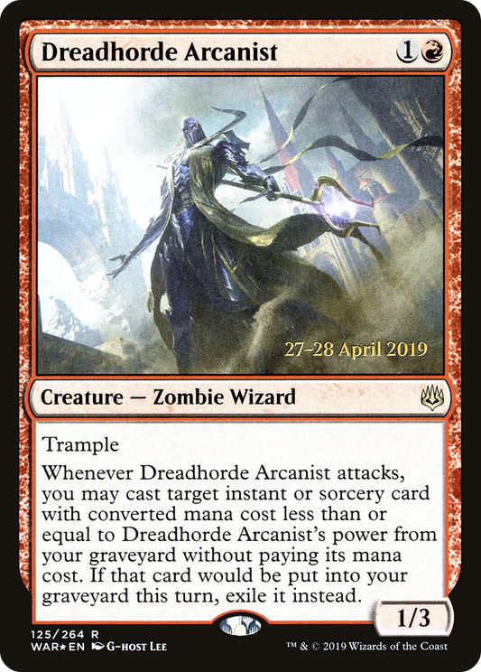 Dreadhorde Arcanist (PRE-125S) (Foil)