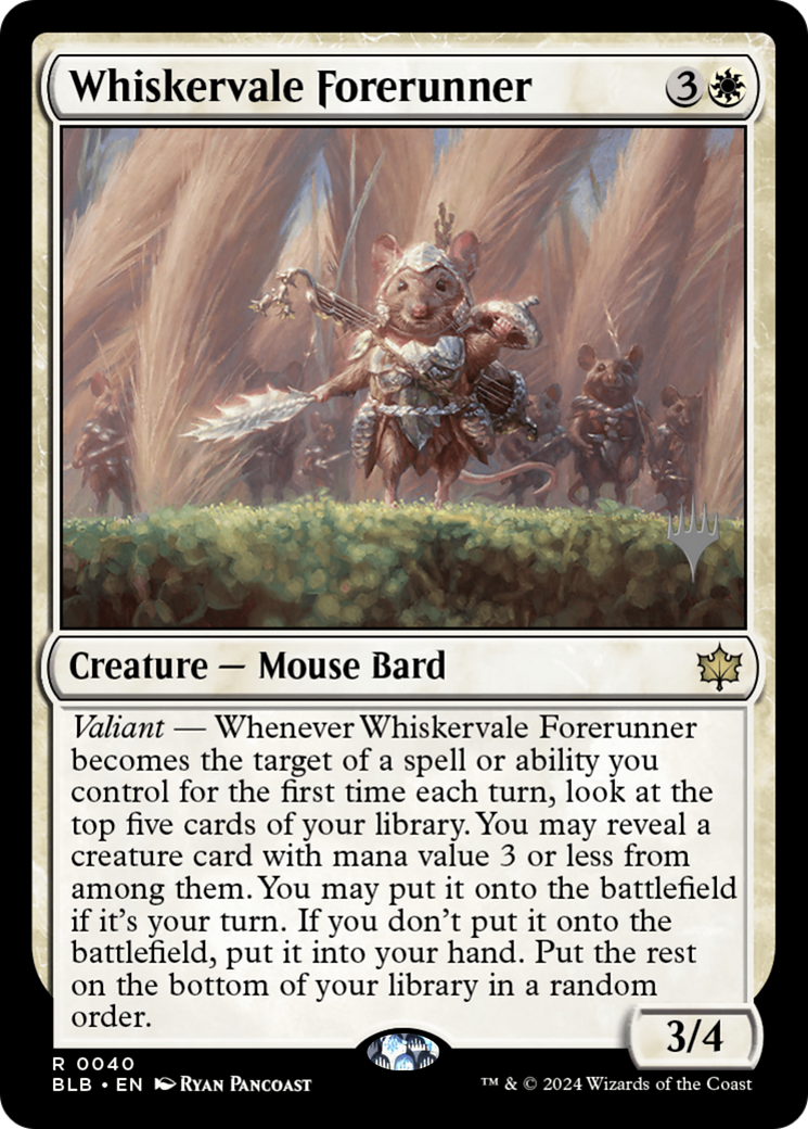 Whiskervale Forerunner (PPBLB-40P) (Foil)