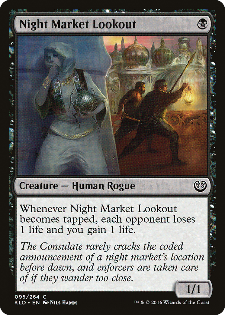 Night Market Lookout (KLD-095) (Foil)