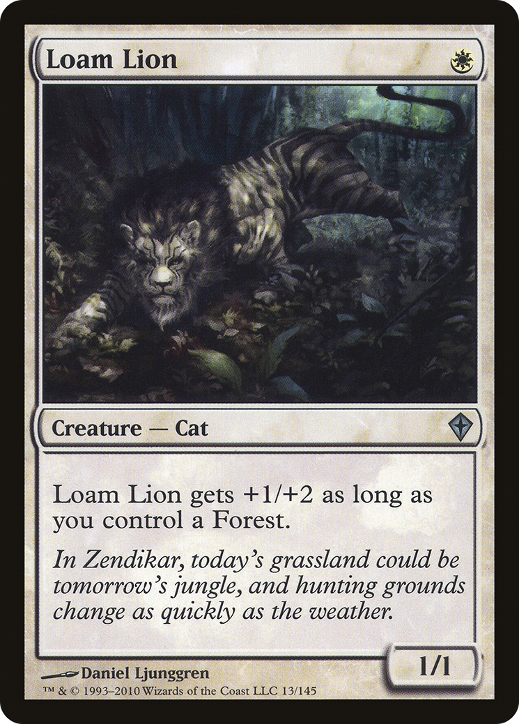Loam Lion (WWK-013) (Foil)
