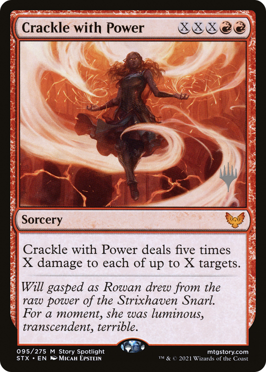 Crackle with Power (PPSTX-95P) (Foil)