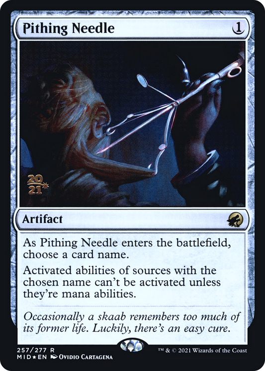 Pithing Needle (PRE-257S) (Foil)