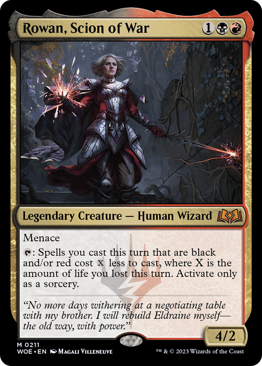 Rowan, Scion of War (WOE-211)