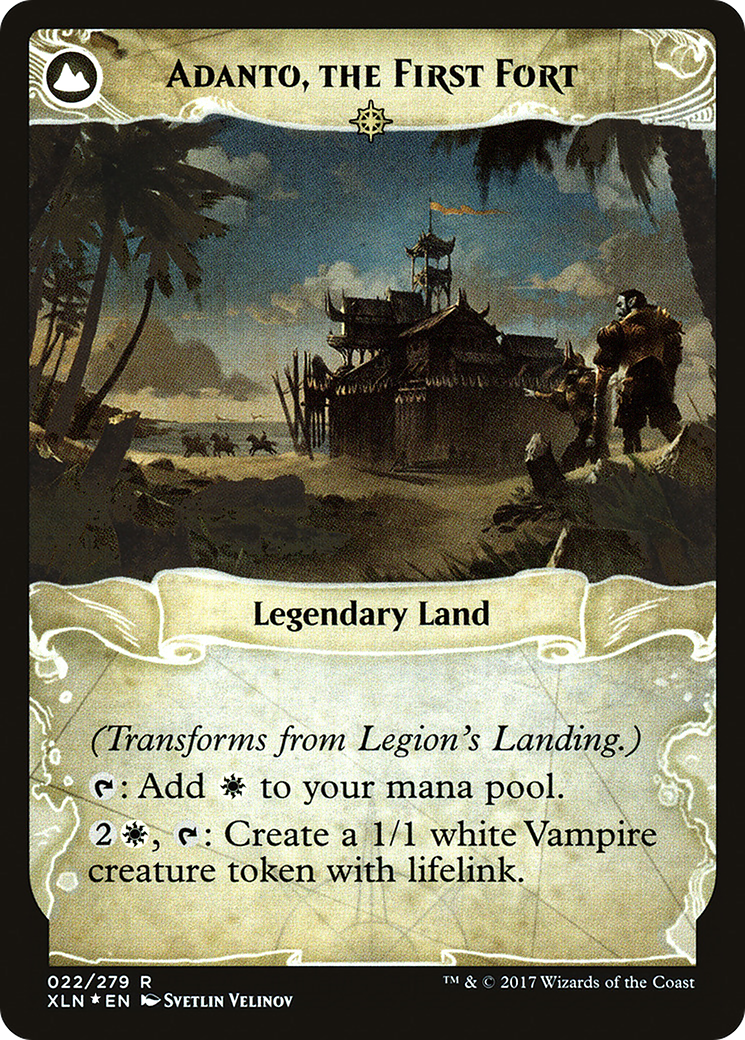 Legion's Landing // Adanto, the First Fort (PRE-22S) (Foil)