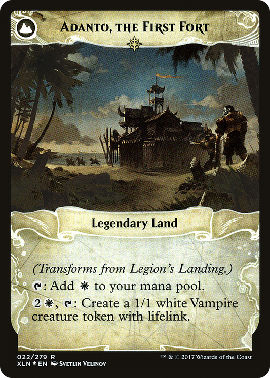 Legion's Landing // Adanto, the First Fort (PRE-22S) (Foil)