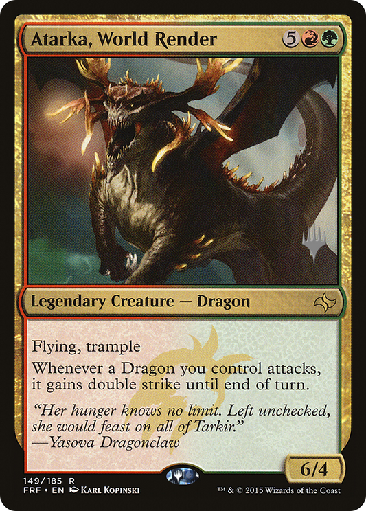 Atarka, World Render (PPM21-149P) (Foil)