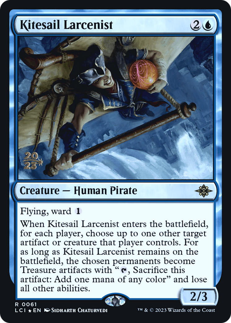 Kitesail Larcenist (PRE-61S) (Foil)