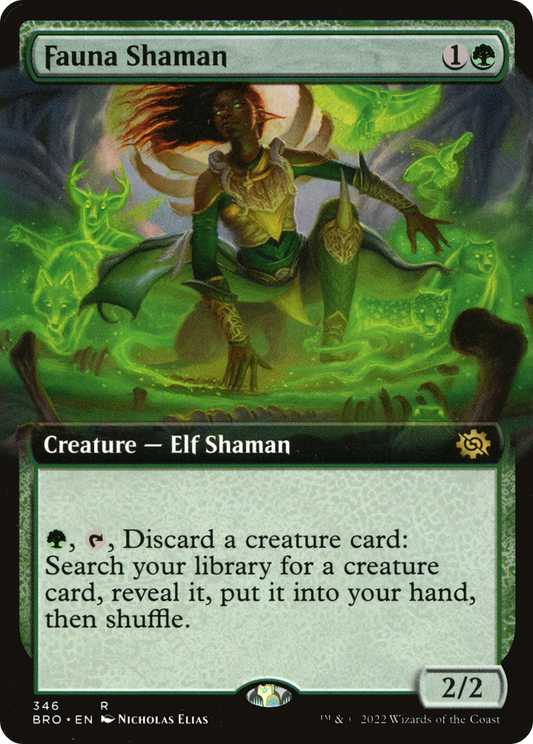 Fauna Shaman (BRO-346) (Extended Art) (Foil)