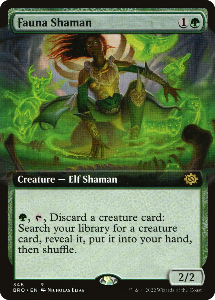 Fauna Shaman (BRO-346) (Extended Art)