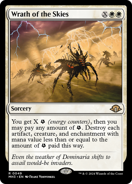 Wrath of the Skies (MH3-049) (Foil)