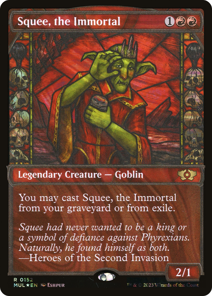 Squee, the Immortal (MUL-152) (Showcase) (Halo Foil)