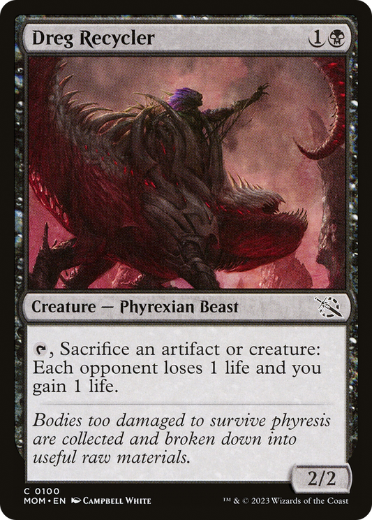 Dreg Recycler (MOM-100) (Foil)