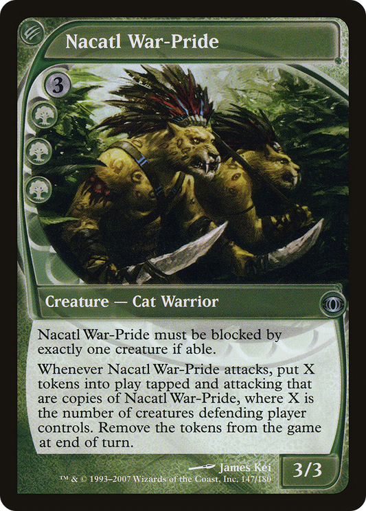 Nacatl War-Pride (FUT-147) (Foil)