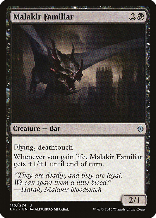 Malakir Familiar (BFZ-116)