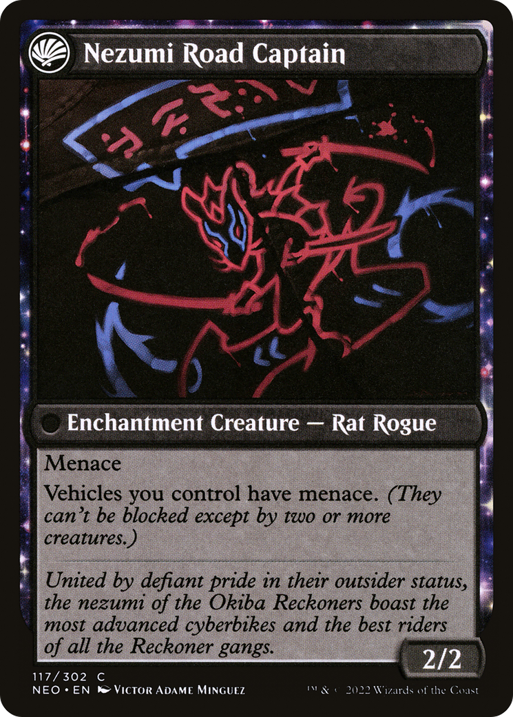 Okiba Reckoner Raid // Nezumi Road Captain (NEO-117) (Foil)