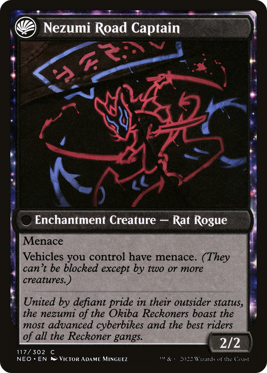 Okiba Reckoner Raid // Nezumi Road Captain (NEO-117) (Foil)