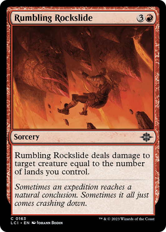 Rumbling Rockslide (LCI-163) (Foil)