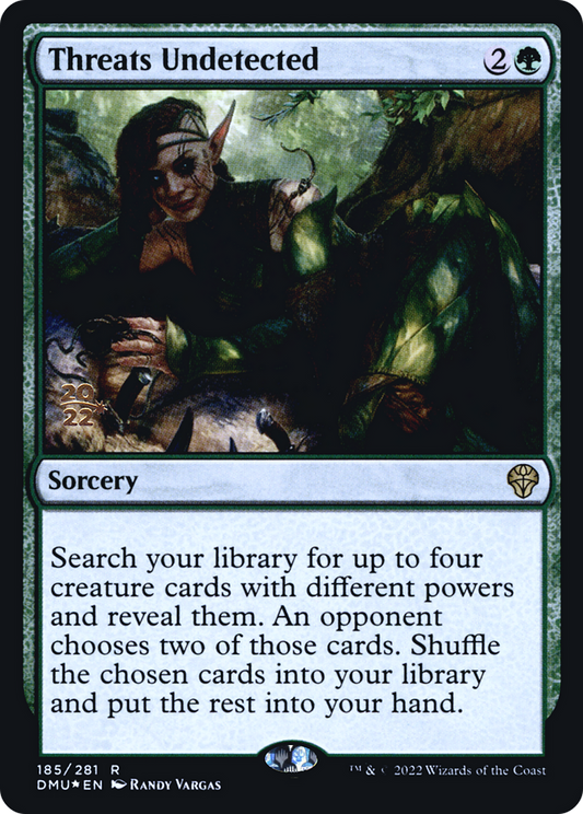 Threats Undetected (PRE-185S) (Foil)
