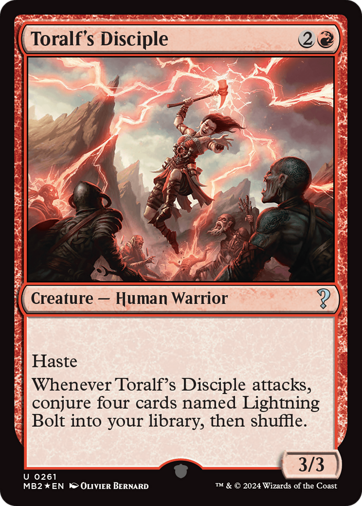 Toralf's Disciple (MB2-261) (Foil)