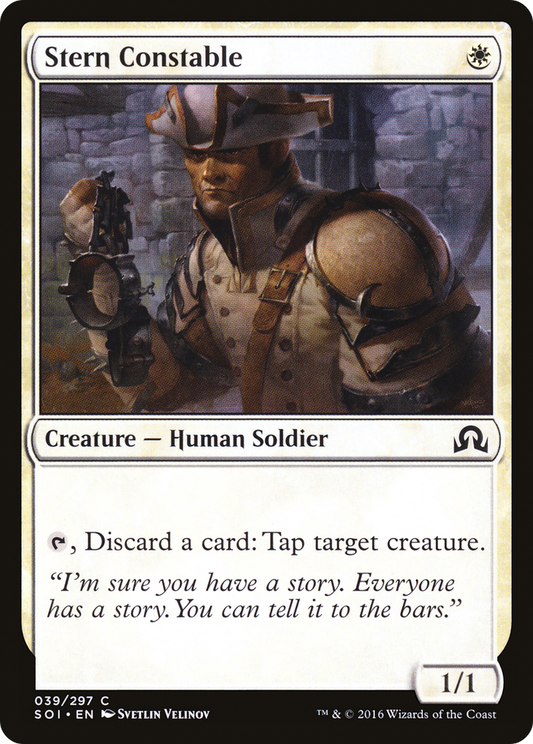Stern Constable (SOI-039) (Foil)