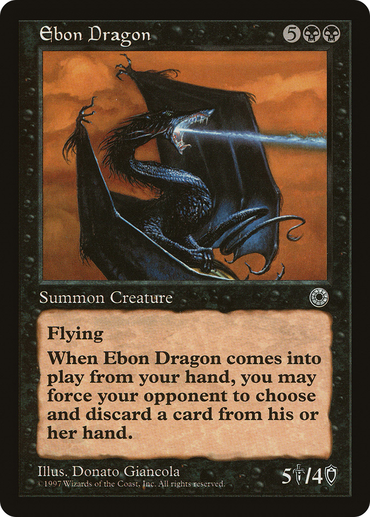 Ebon Dragon (POR-091)