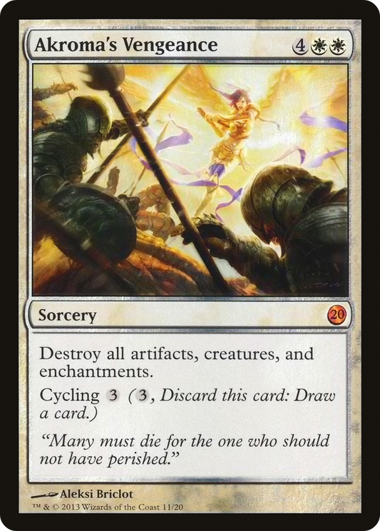 Akroma's Vengeance (V13-011) (Foil)