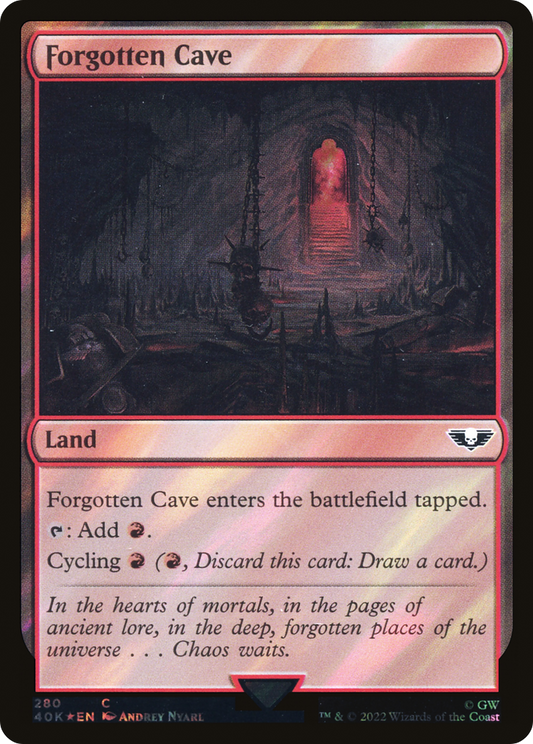 Forgotten Cave (40K-280★) (Surge Foil)