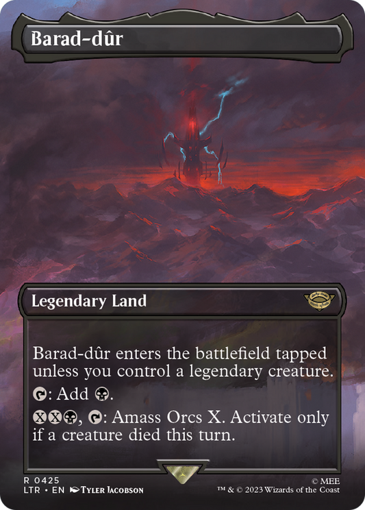 Barad-dûr (LTR-425) (Borderless) (Foil)