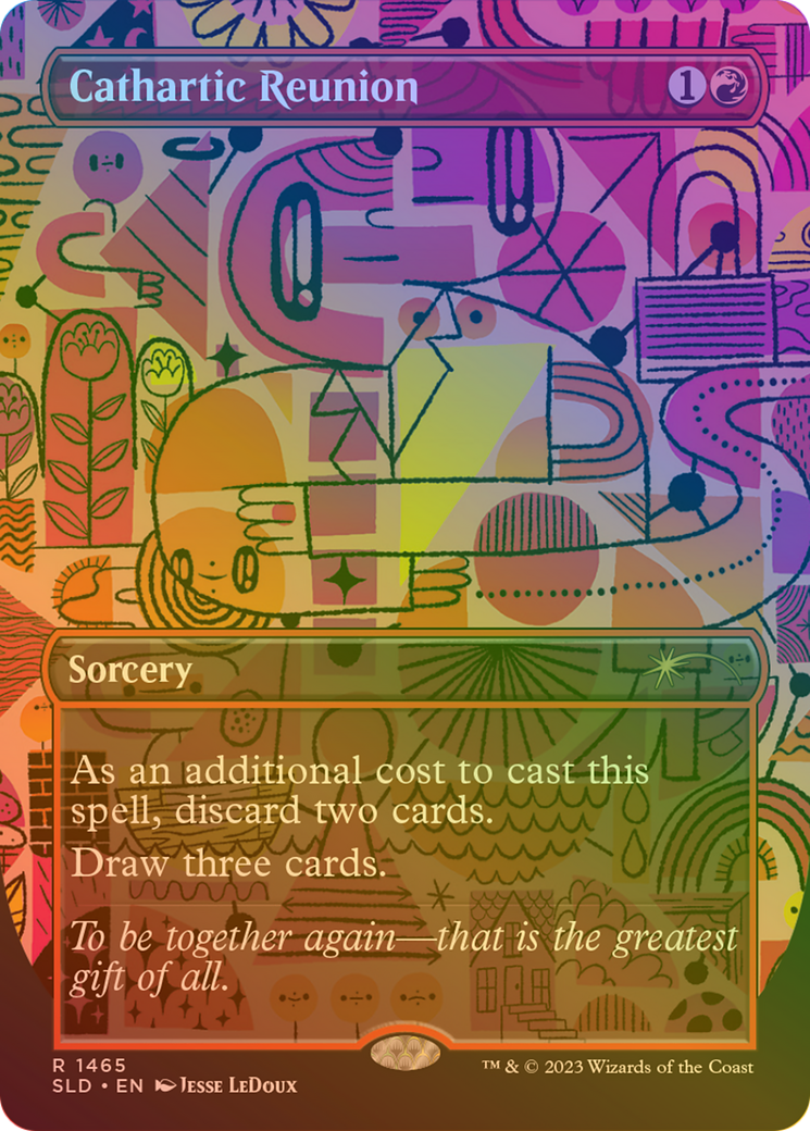 Cathartic Reunion (SLD-1465★) (Borderless) (Foil)