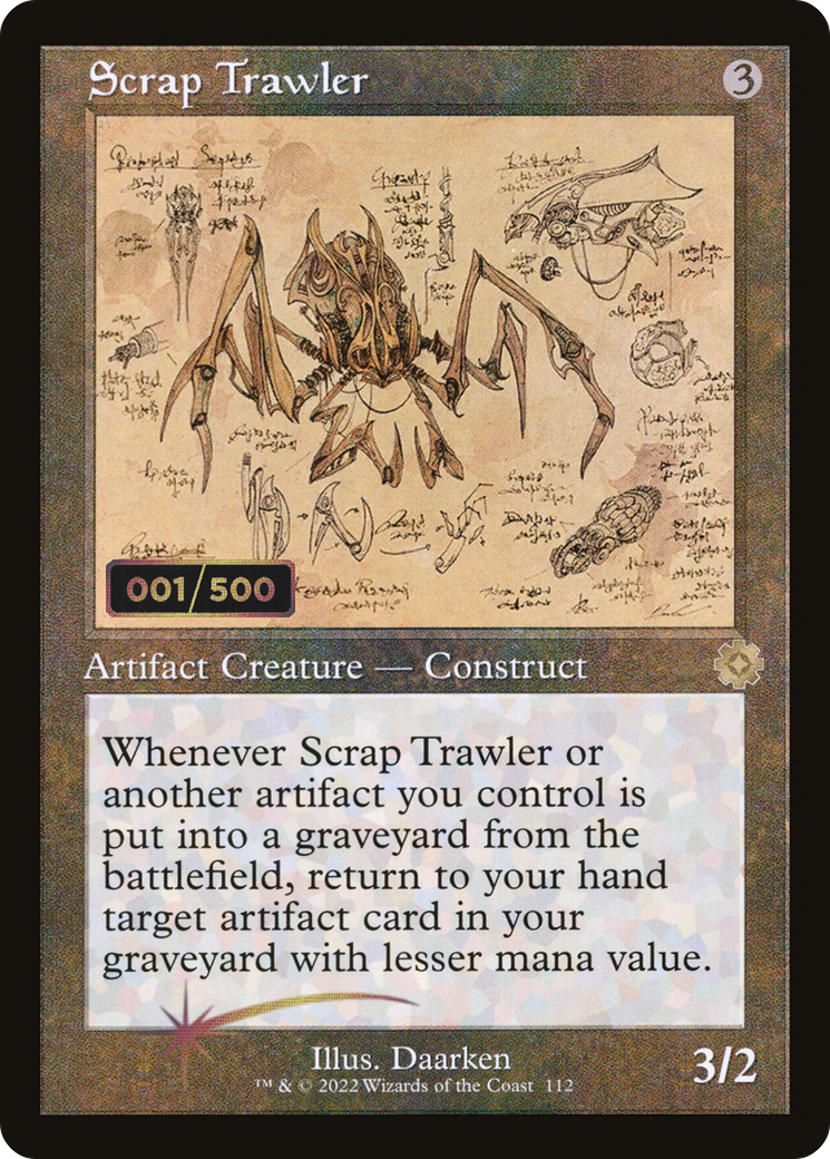 Scrap Trawler (BRR-112Z) (Foil) (Serialized)