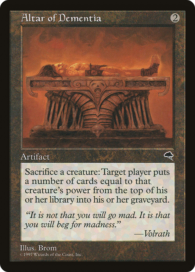 Altar of Dementia (TMP-276)