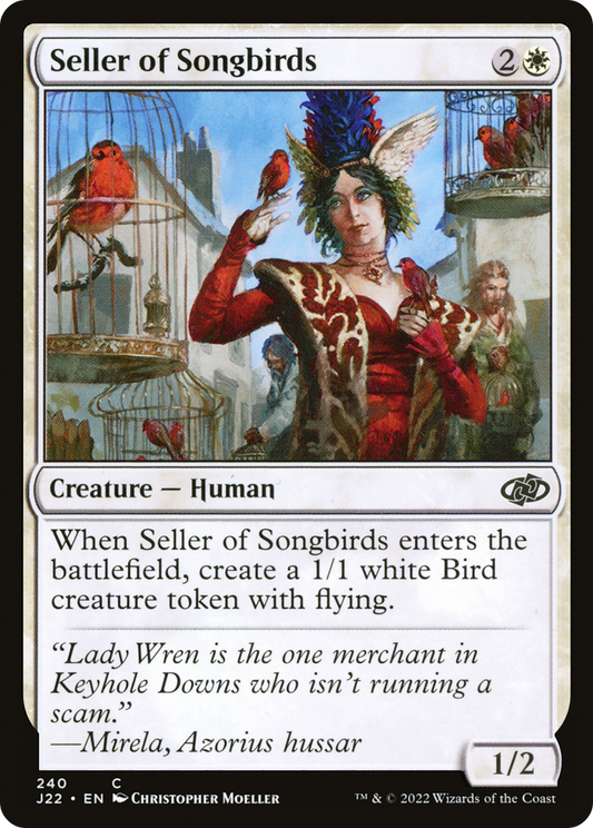 Seller of Songbirds (J22-240)
