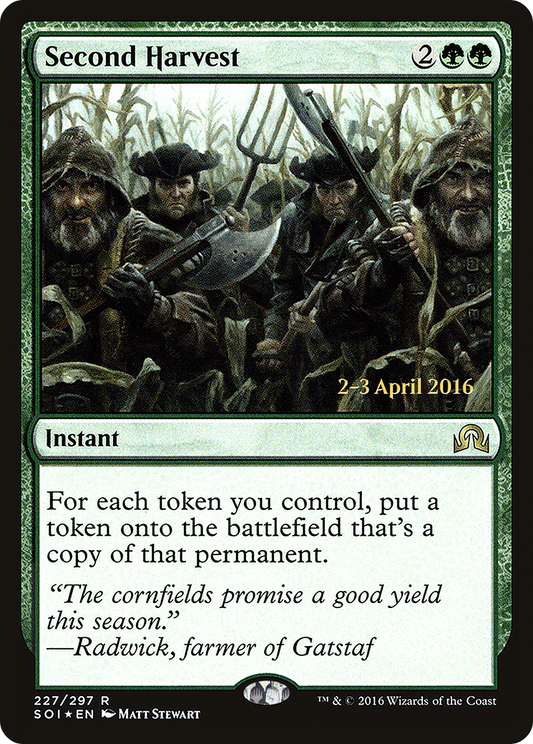 Second Harvest (PRE-227S) (Foil)