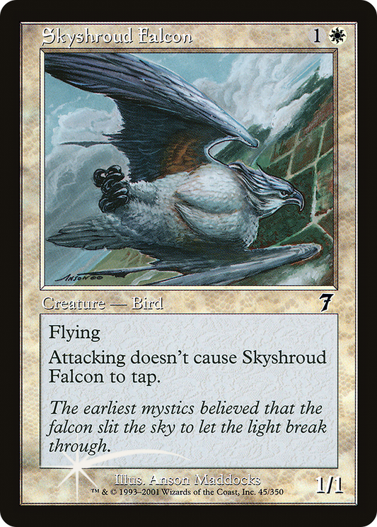 Skyshroud Falcon (7ED-45★) (Foil)
