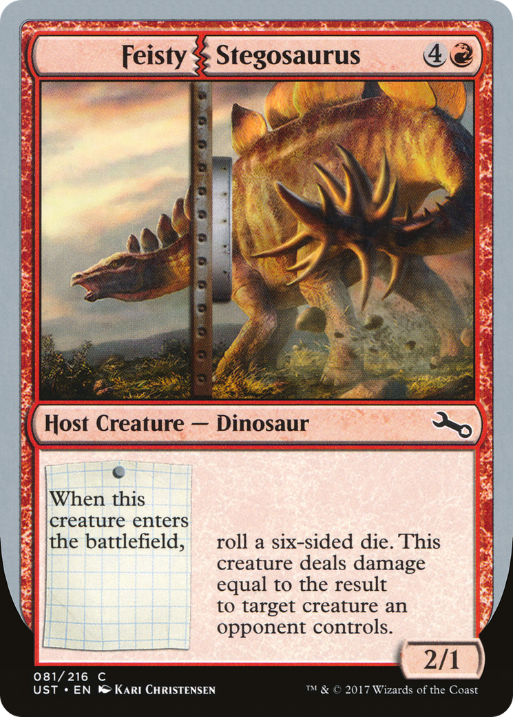 Feisty Stegosaurus (UST-081)