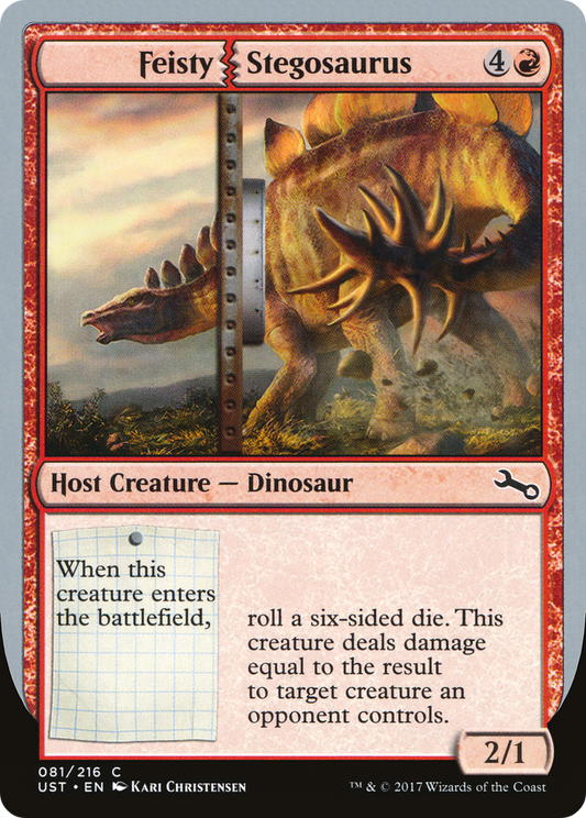 Feisty Stegosaurus (UST-081)