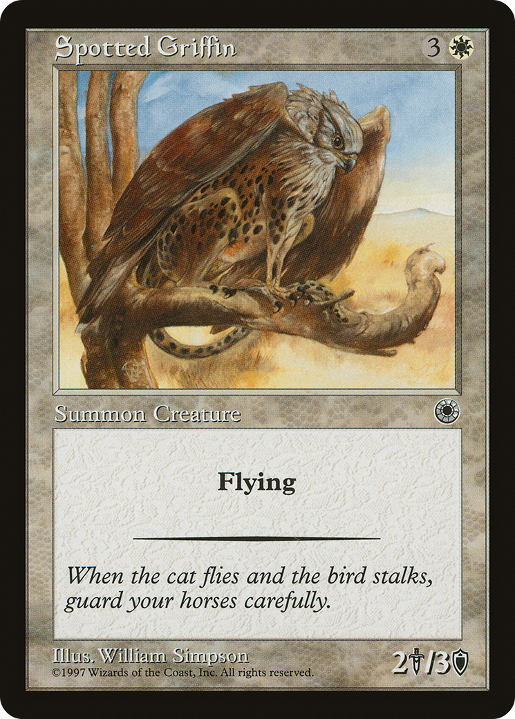 Spotted Griffin (POR-028)