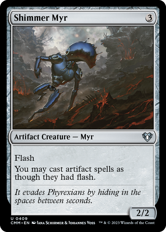 Shimmer Myr (CMM-409) (Foil)